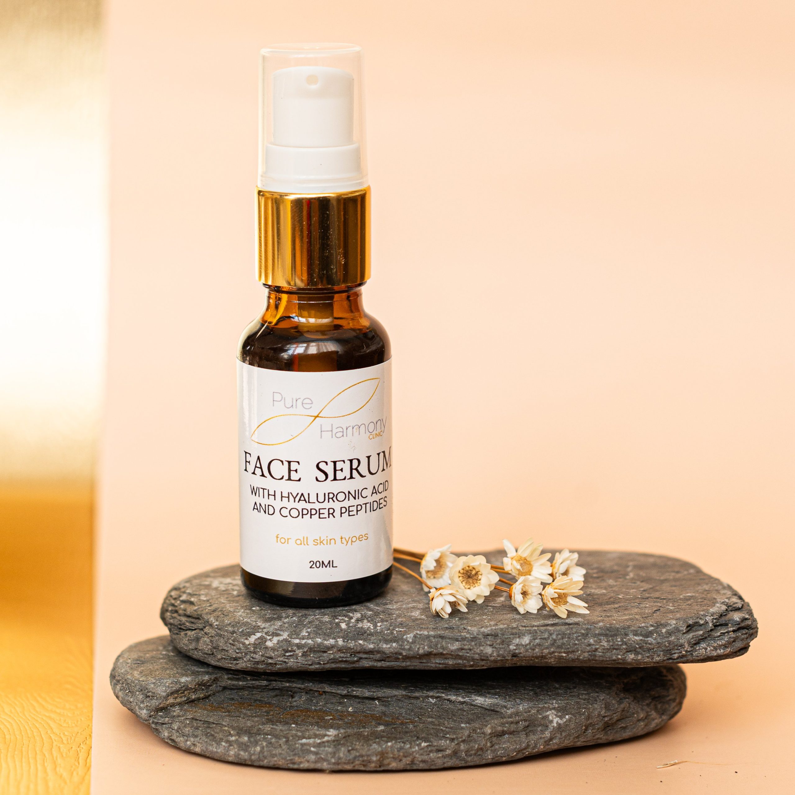 Face Serum with Hyaluronic Acid & Copper Peptides - Image 2