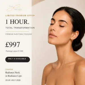 1 Hour Total Transformation premium injectable package
